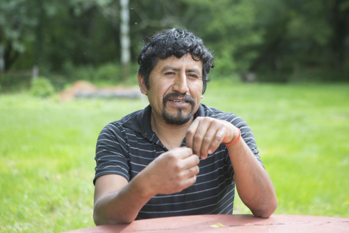 Photo of farmer, Juan Gonzalez